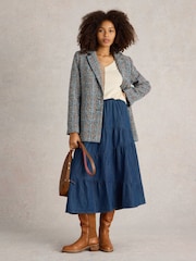 White Stuff Grey Aspen Check Jacket - Image 1 of 6