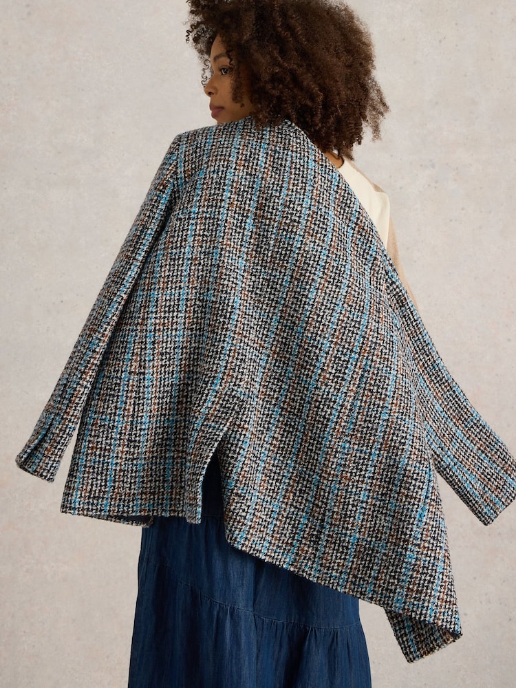 White Stuff Grey Aspen Check Jacket - Image 2 of 6