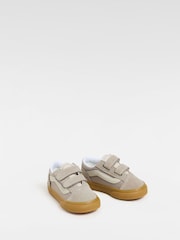 Vans Brown Old Skool Toddler Trainers - Image 2 of 4