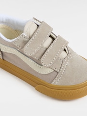 Vans Brown Old Skool Toddler Trainers - Image 4 of 4