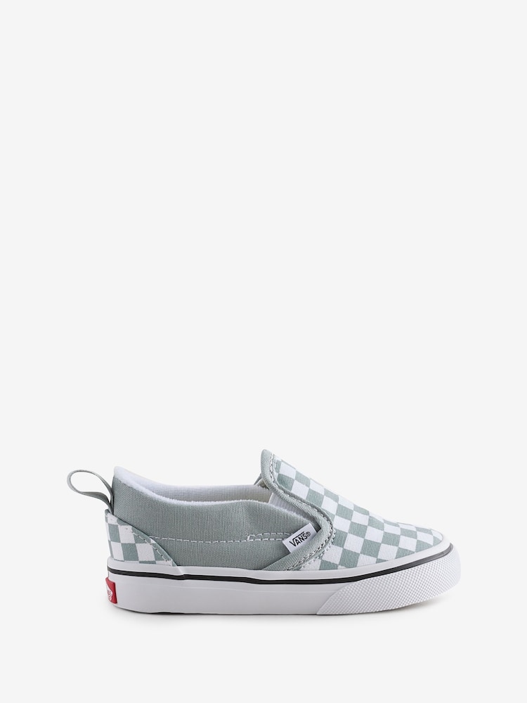 Vans Grey Slip On Toddler Trainers - Image 1 of 4