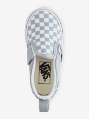 Vans Grey Slip On Toddler Trainers - Image 2 of 4