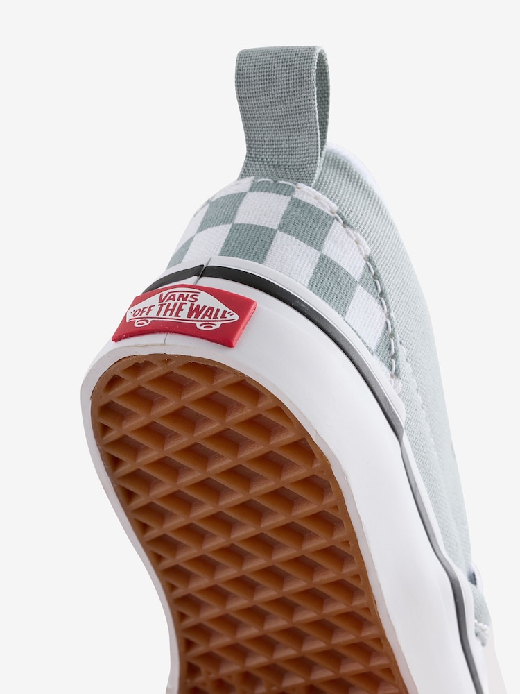 Vans Grey Slip On Toddler Trainers - Image 4 of 4