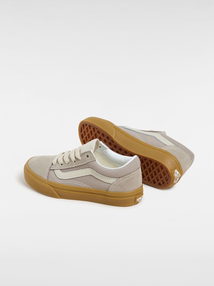 Zapatillas de deporte de niño Old Skool grises de Vans - Imagen 2 de 4 Zapatillas de deporte de niño Old Skool grises de Vans - Imagen 2 de 4