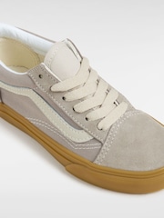 Vans Grey Old Skool Youth Trainers - Image 4 of 4