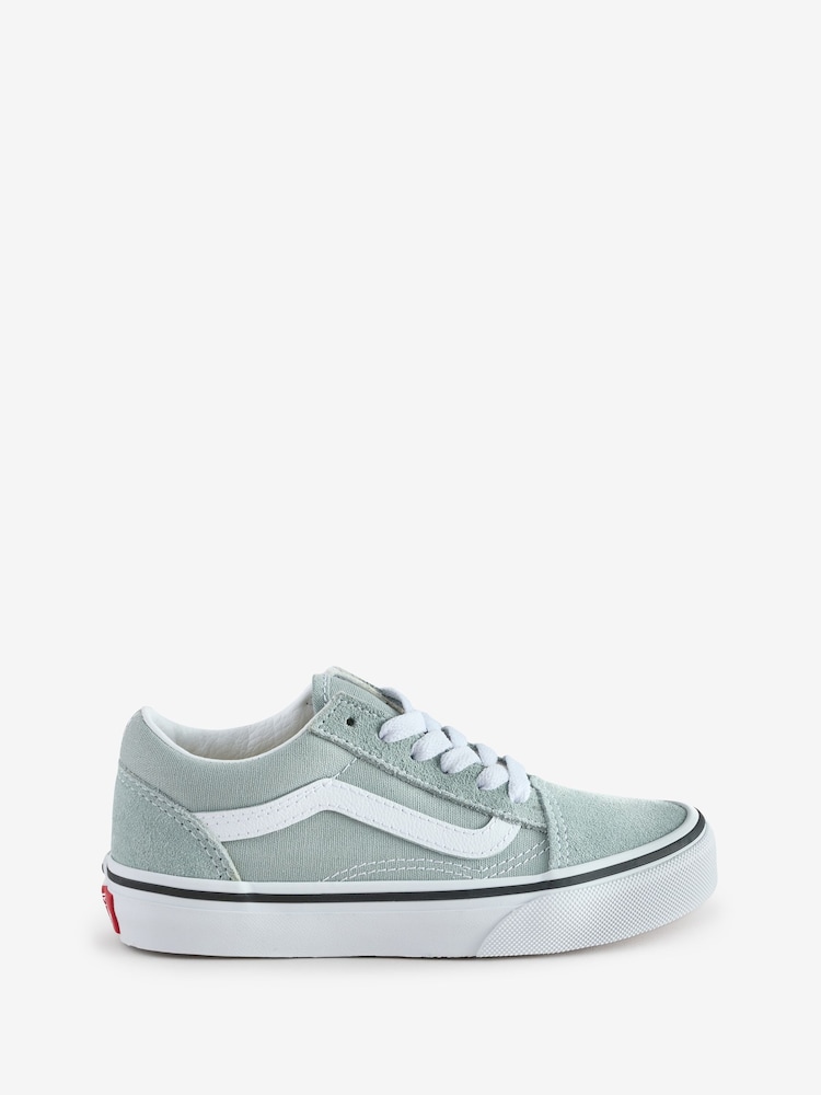 Vans Old Skool Youth Grey Trainers - Image 1 of 4