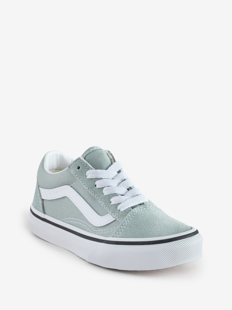 Vans Old Skool Youth Grey Trainers - Image 2 of 4