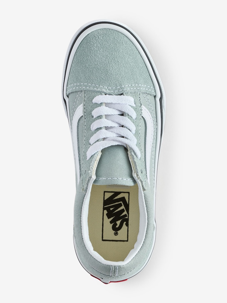 Vans Old Skool Youth Grey Trainers - Image 3 of 4