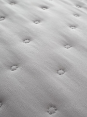 Catherine Lansfield Silver Grey Cosy and Warm Nori Soft Sherpa Bedspread - Image 3 of 3