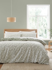 Bianca Shadow Leaves Floral Duvet Cover Set - Изображение 2 из 4