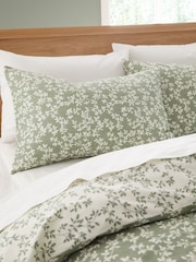 Bianca Shadow Leaves Floral Duvet Cover Set - Изображение 3 из 4