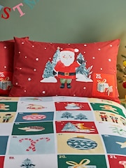 Juego de fundas de edredón con diseño navideño de calendario de adviento de Catherine Lansfield - Imagen 3 de 4