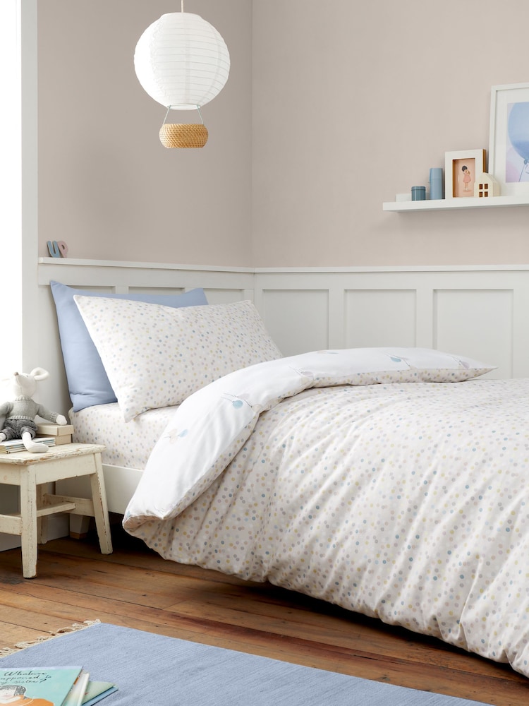 Bianca Brushed 100% CottonBalloons Reversible Duvet Cover Set - Изображение 2 из 5