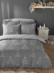 Juego de funda nórdica reversible con diseño navideño de Catherine Lansfield - Imagen 2 de 4