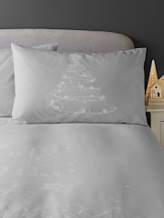Juego de funda nórdica reversible con diseño navideño de Catherine Lansfield - Imagen 3 de 4