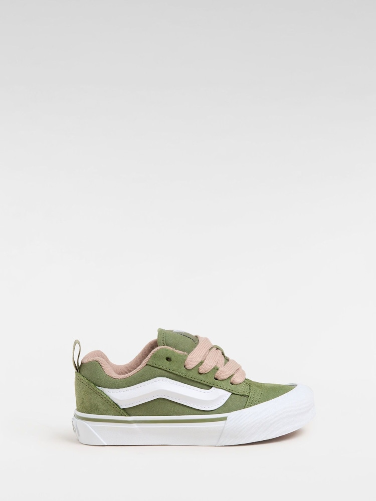 Vans Green Knu Skool Youth Trainers - Image 1 of 4