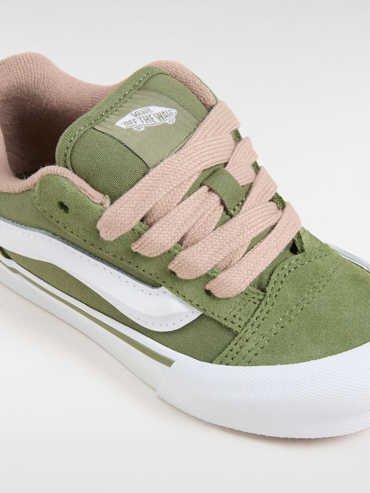 Vans Green Knu Skool Youth Trainers - Image 4 of 4