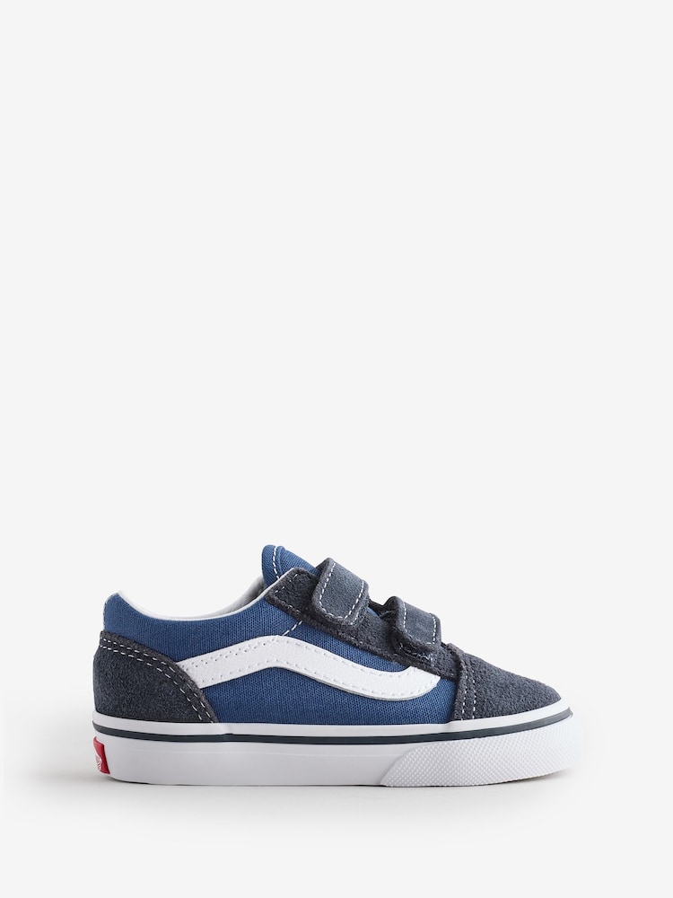 Vans Boys Navy Old Skool Trainers - Image 1 of 5