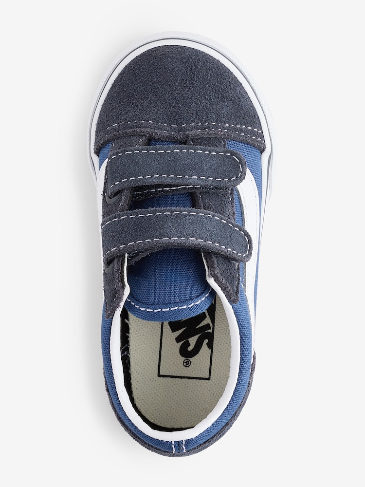 Vans Boys Navy Old Skool Trainers - Image 2 of 5