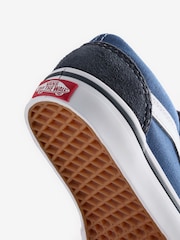 Vans Boys Navy Old Skool Trainers - Image 4 of 5