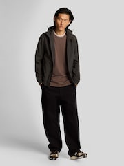 Lyle & Scott Purple Cotton Tipped Superfine T-Shirt - Image 2 of 4