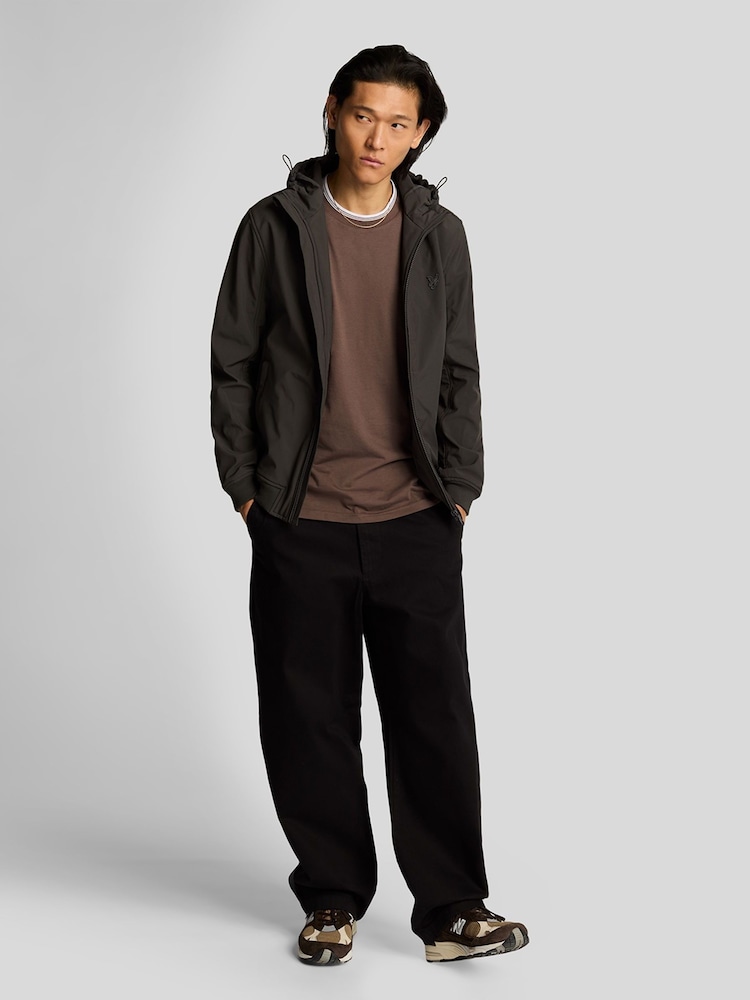 Lyle & Scott Purple Cotton Tipped Superfine T-Shirt - Image 2 of 4