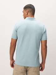 Lyle & Scott Blue Chrome Superfine Polo Shirt - Image 2 of 3