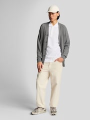 Lyle & Scott White Superfine Polo Shirt - Image 3 of 4