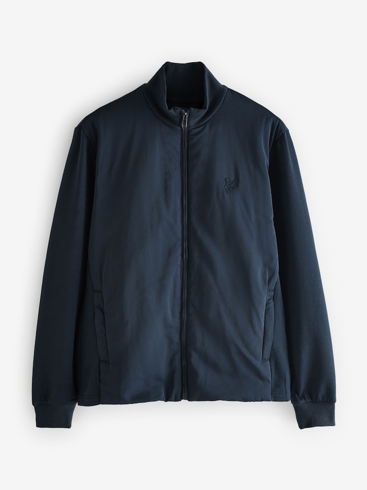 Lyle & Scott Blue Tonal Hybrid Jacket - Image 1 of 1