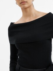 Albaray New Bardot Black Jumper - Image 3 of 4