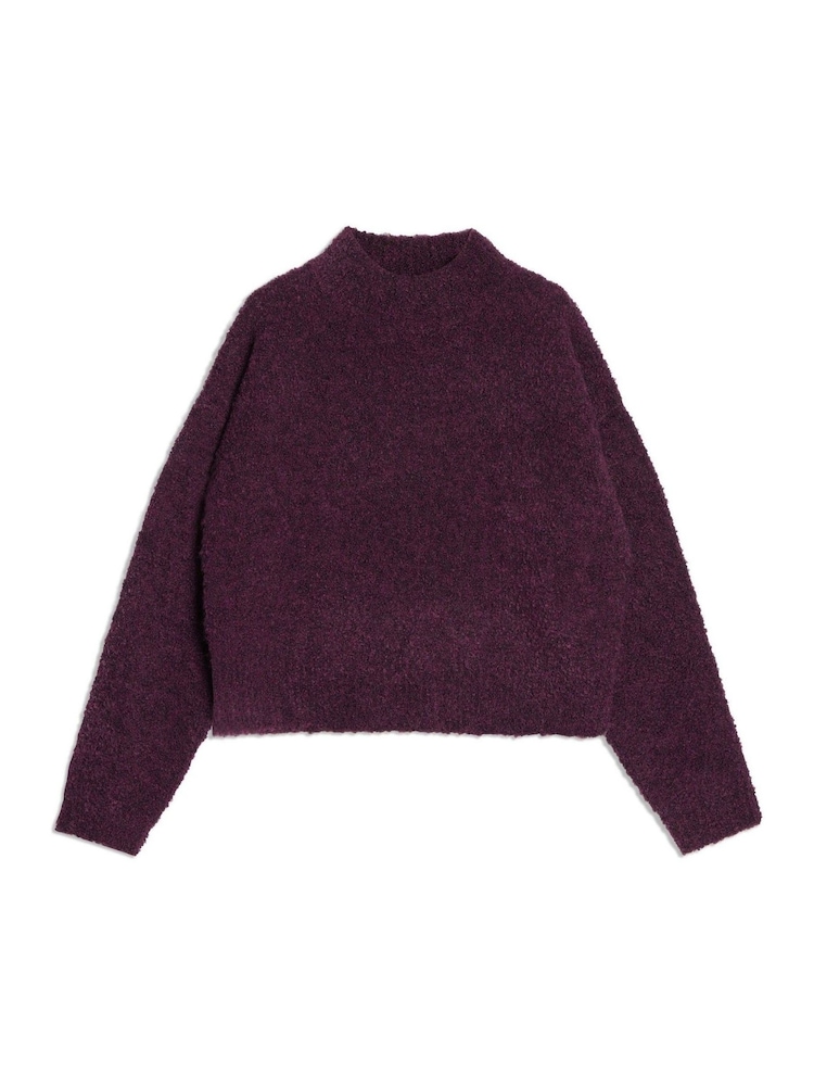 Albaray Red Boucle Jumper - Image 4 of 4