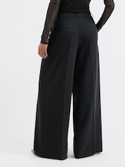 Albaray Tailored 2 Pleat Black Trousers - صورة 2 من 4