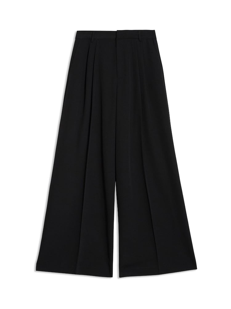 Albaray Tailored 2 Pleat Black Trousers - صورة 4 من 4