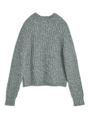 Albaray Grey Chunky Rib Jumper - Image 4 of 4