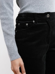 Albaray Cord Straight Leg Black Trousers - Image 3 of 4