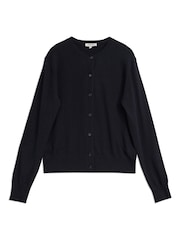 Albaray Cashmere Blend Black Cardigan - Image 4 of 4