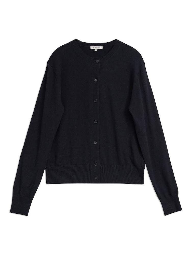 Albaray Cashmere Blend Black Cardigan - Image 4 of 4