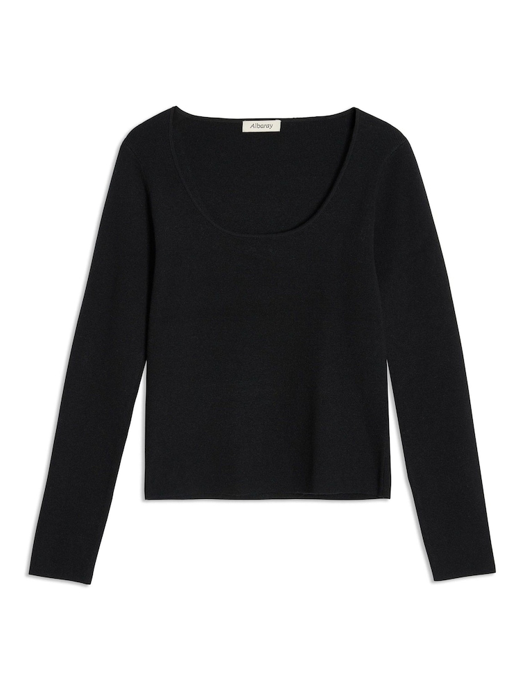 Albaray Scoop Neck Knit Top - Image 4 of 4
