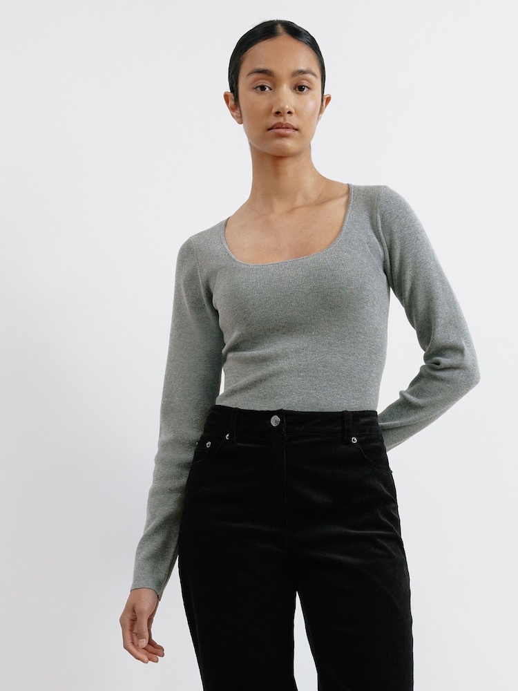 Albaray Scoop Neck Knit Top - Image 1 of 4