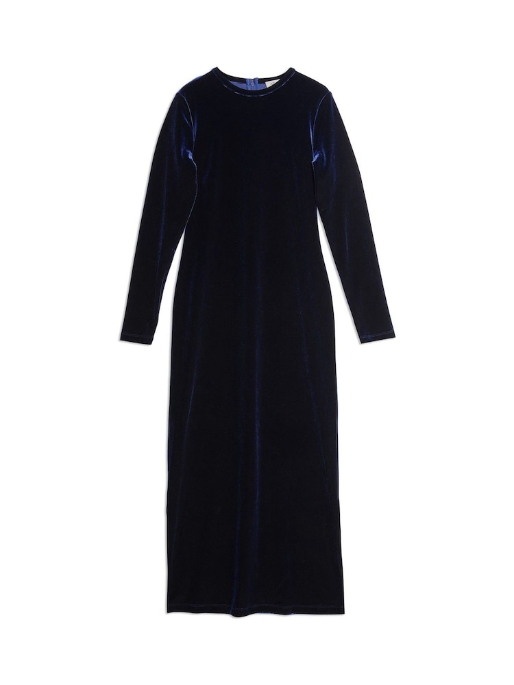 Albaray Blue Column Maxi Dress - Image 4 of 4