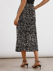 Albaray Velvet Sequin Maxi Black Skirt - Image 2 of 6
