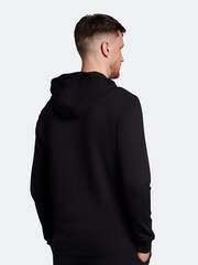 Lyle & Scott Black Zip Through Hoodie - Image 2 of 6