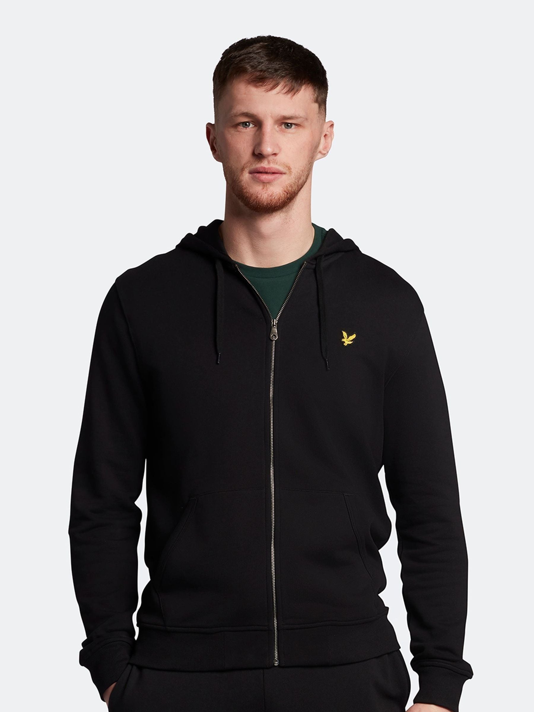 Buy Чорний - Lyle & Scott Зіп через худі з сайту Next Ukraine