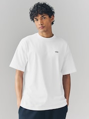 Vans Small Logo Loose Fit Mens 100% Cotton T-Shirt - Image 1 of 4