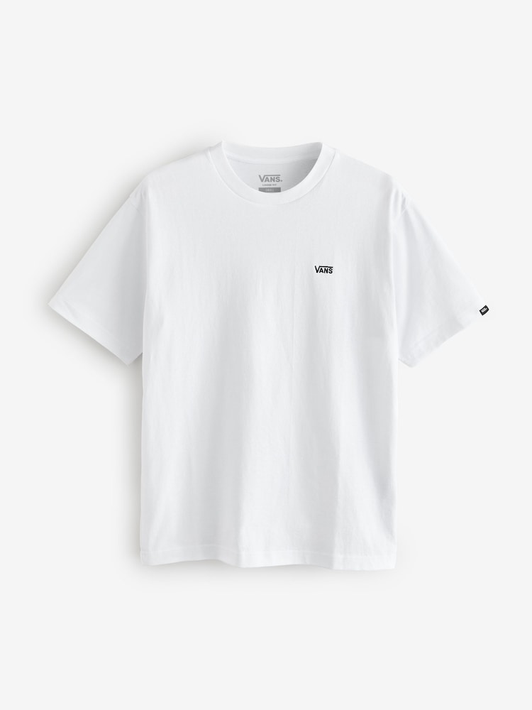 Vans Small Logo Loose Fit Mens 100% Cotton T-Shirt - Image 4 of 4