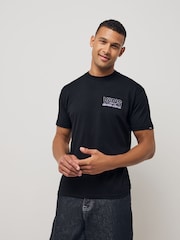 Negru - Vans Bărbați Magazin spate Imprimeuri tricou - Imaginea 1 din 7