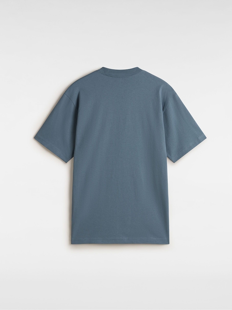 Vans Small Logo Loose Fit Mens 100% Cotton T-Shirt - Image 5 of 5 Vans Small Logo Loose Fit Mens 100% Cotton T-Shirt - Image 5 of 5