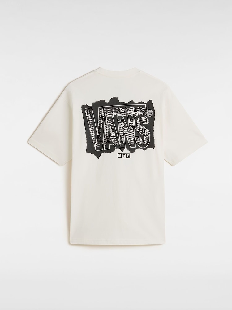 Vans Mens Off Grid White T-Shirt - Image 2 of 2