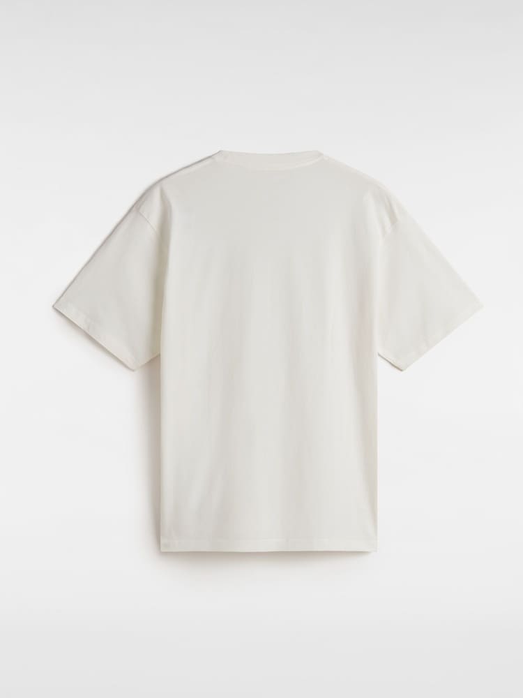 Vans Mens Road Stop 100% Cotton White T-Shirt - Image 2 of 2
