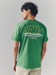 Vans Mens Green Major Type 100% Cotton T-Shirt - Image 2 of 4